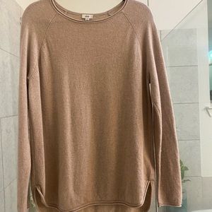 Vince long sleeve caramel sweater
